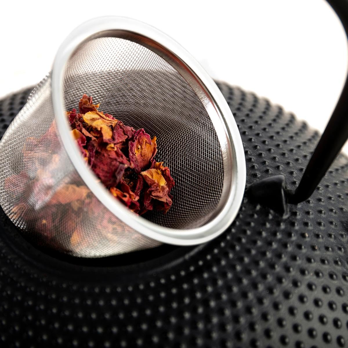 Quid Aissa Théière en fonte avec filtre en acier inoxydable 0,8 l