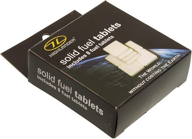Highlander 8 Solid Fuel Tablets For Solid Fuel Cooker (SF003 / HIG664)