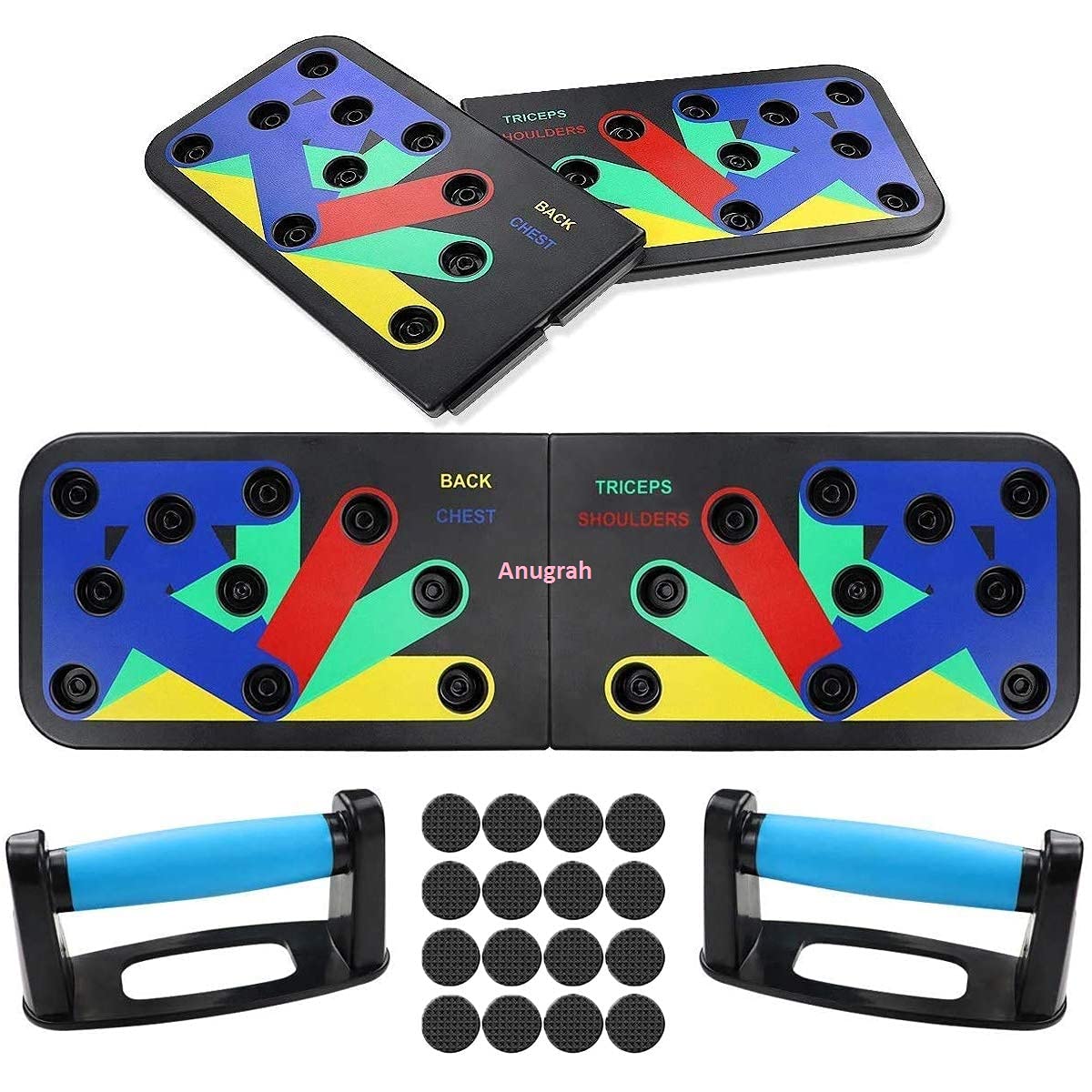 洋楽 G-Rap A.M.P. - PUSHIN' PLATES Buy Anugrah Push-up Plate, 9 in 1 Body Building Push Up Rack Board