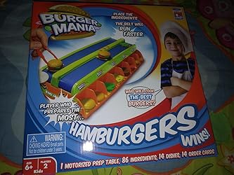Fotorama Burger Mania Sizzling Build-A-Burger Game, Banda ...