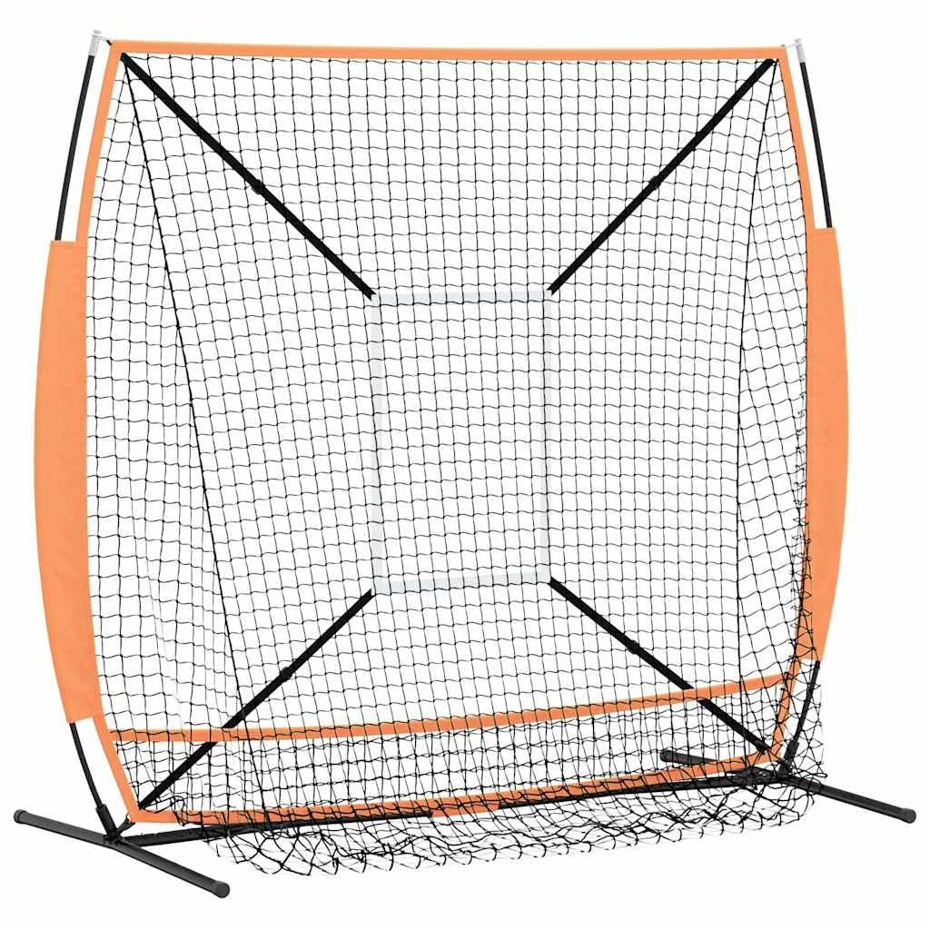 Baseball-Trainingsnetz, 180 x 89,5 x 152,5 cm, Schutzschirm für Baseball, Hinterhof, Strand, Garten