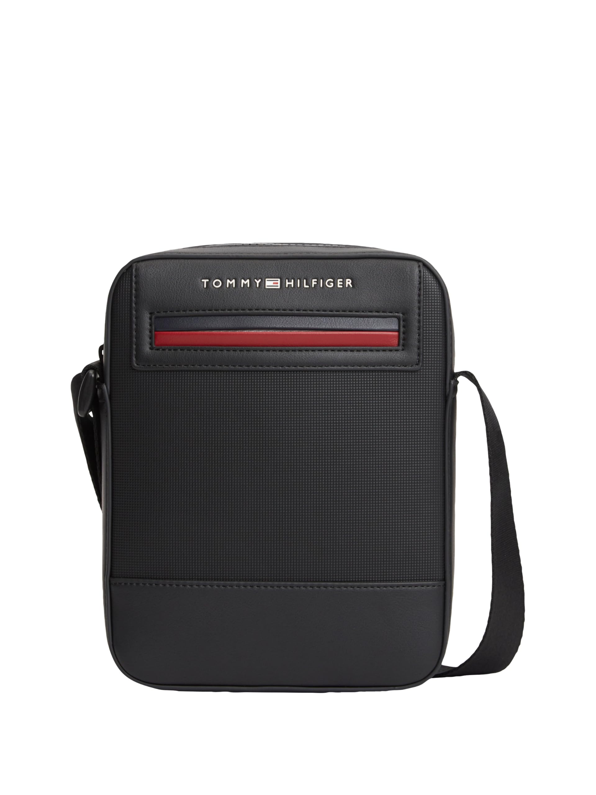 Tommy Hilfiger Men's Foundation Mini Reporter, BLACK One Size