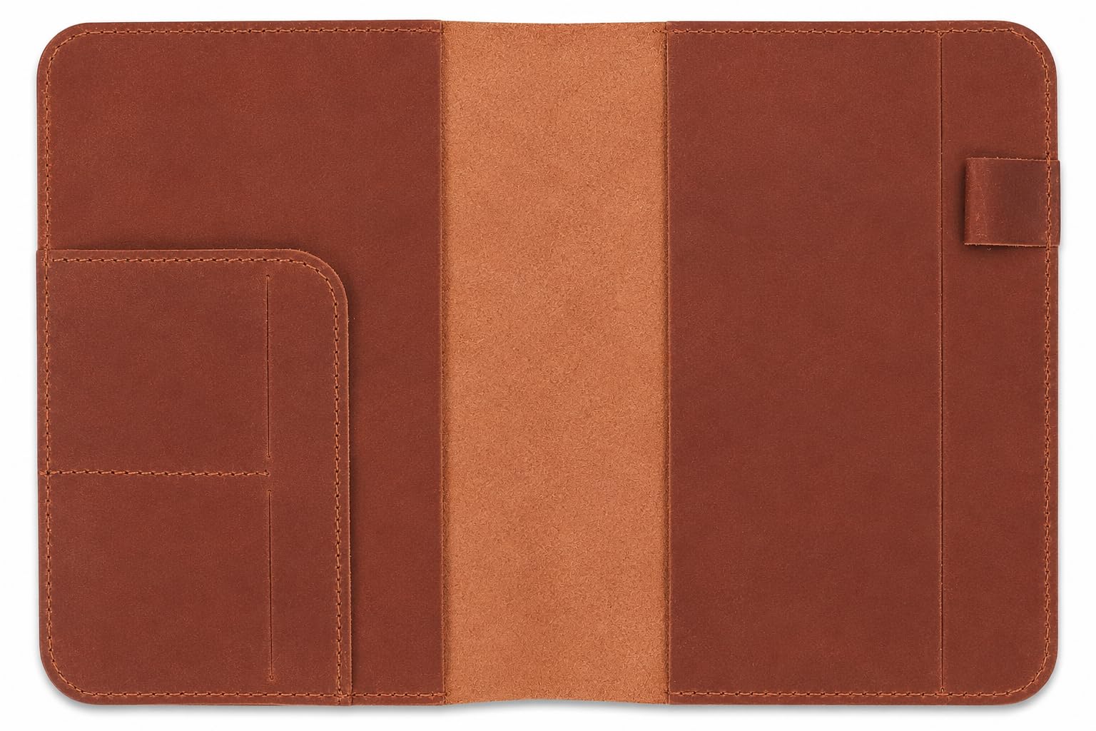 Funda para diario de piel de grano completo A5, rellenable, para cuaderno A5 (14,6 x 21 cm), con trabilla para bolígrafos, ranuras para tarjetas, tapa rellenable, color marrón | Funda de piel recargable hecha a mano para cuadernos tamaño mediano A5 de 14