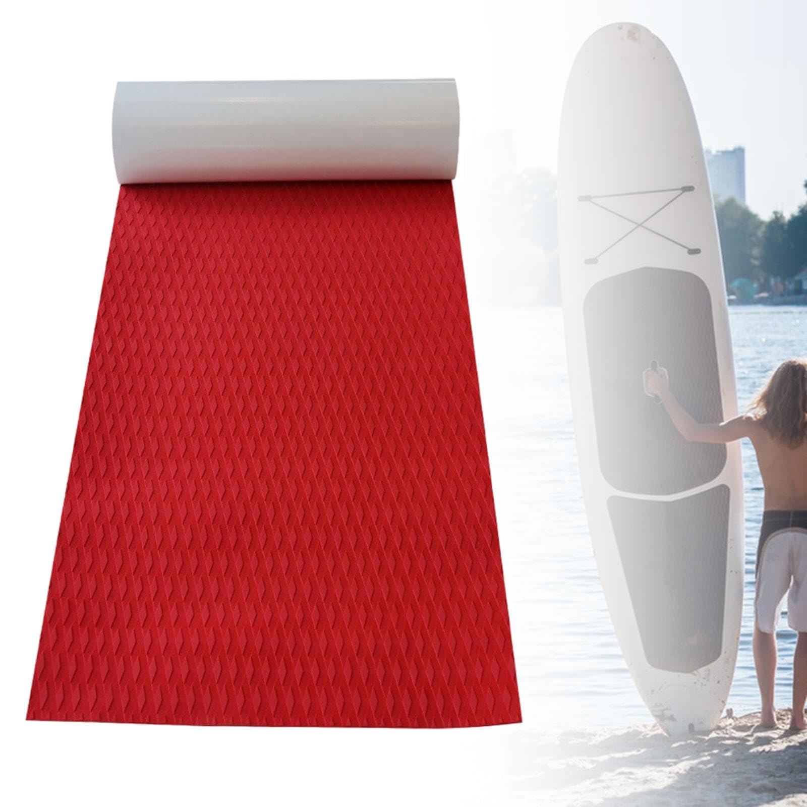 Tappetino di Trazione per Tavola da Surf, Impugnatura per Ponte, Antiscivolo, Presa Forte, Tappetino Multiuso per Barca, Foglio Eva per Skimboard, Can