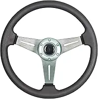 350Mm/13.8”Sport Volante Liga de Alumínio Raios de Titânio Simulação de Deriva Jogo de Corrida Volante Universal