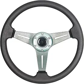 350Mm/13.8”Sport Volante Liga de Alumínio Raios de Titânio Simulação de Deriva Jogo de Corrida Volante Universal