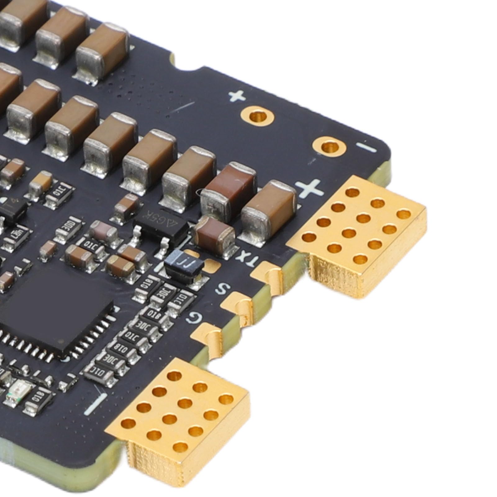 Sorandy Podwójny BEC Drone ESC, 120A Ciągła Moc 140A ESC z 6 Wejściami Akumulatorowymi 12S, Podwójne Wyjście BEC 5V 12V, Obsługuje PWM Oneshot125 Multishot DShot, dla Dronów Wyścigowych FPV