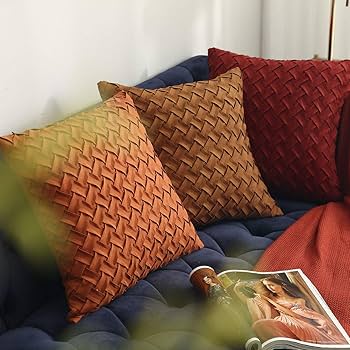 Amazon.com: vctops Boho Basket Weave Pattern Decorative