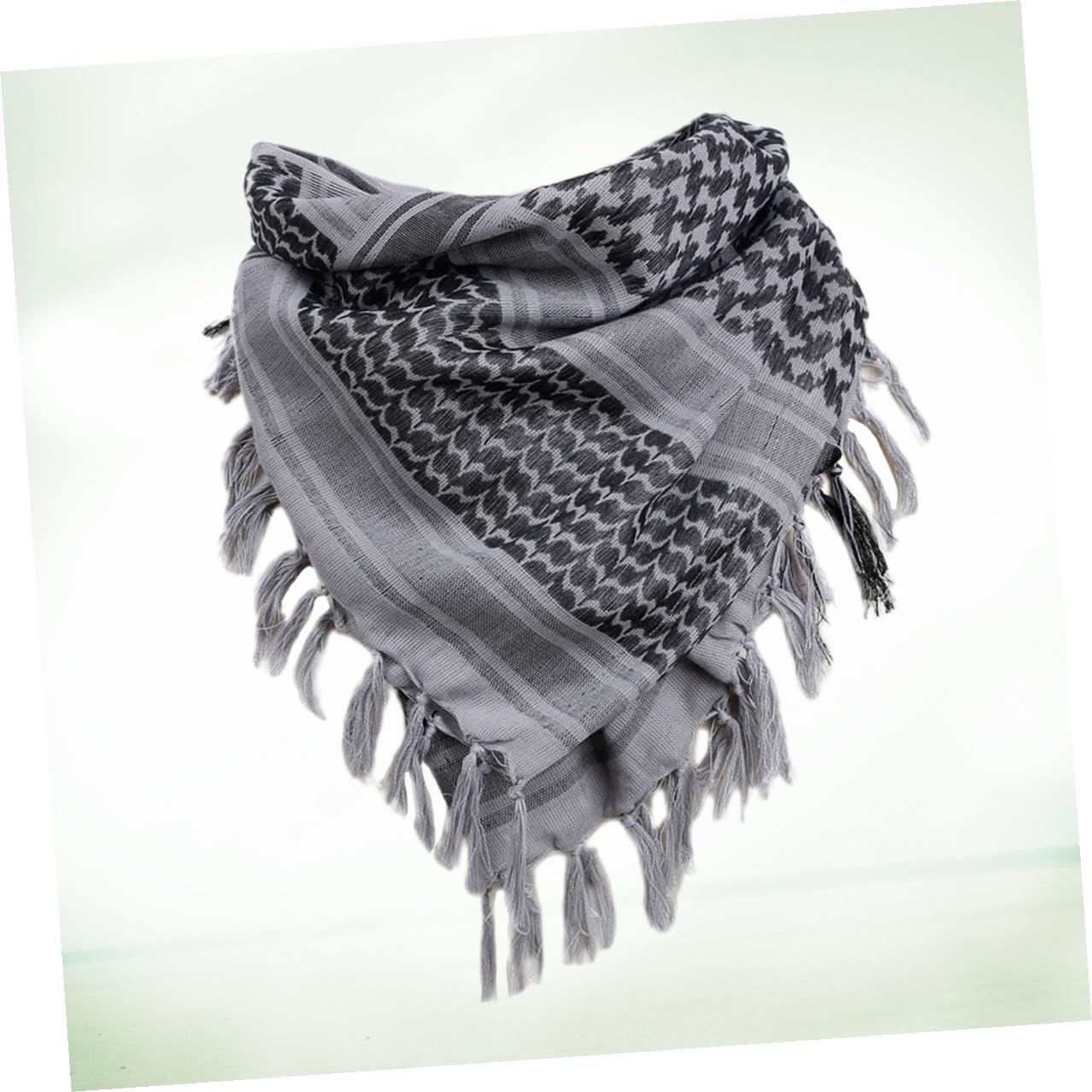 ifundom Sciarpa Tattica Militare Arab Style in Cotone Traspirante e Quadrata per Uomo, Scialle da Collo Autunnale per Attività Outdoor e Amanti Militari