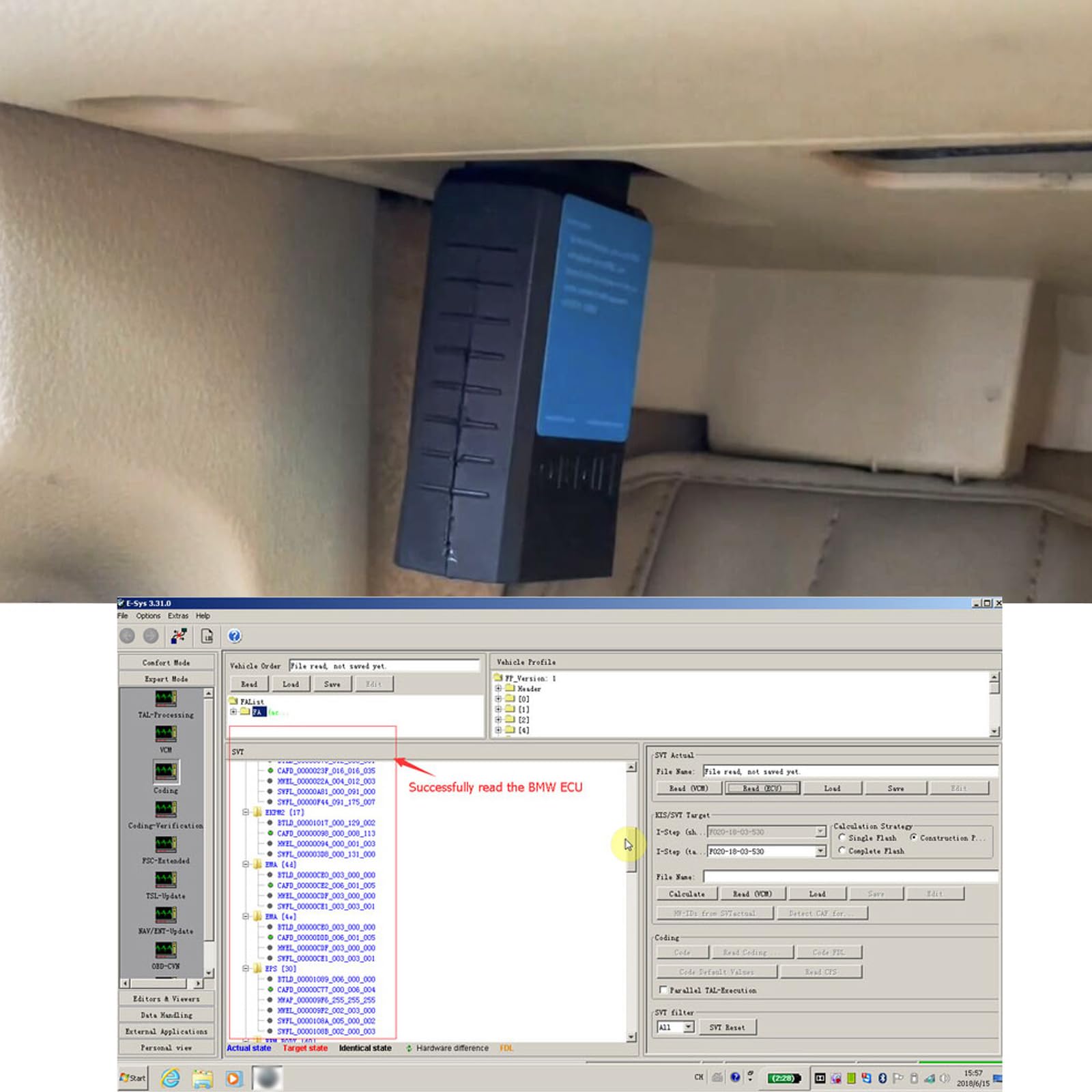 Adapter WiFi Enet OBD2 dla BMW Serii F/G/I, Mini i Supra A90/A91, Skaner Diagnostyczny, Kompatybilny z BootMod3, BimmerCode, BimmerLink, MHD