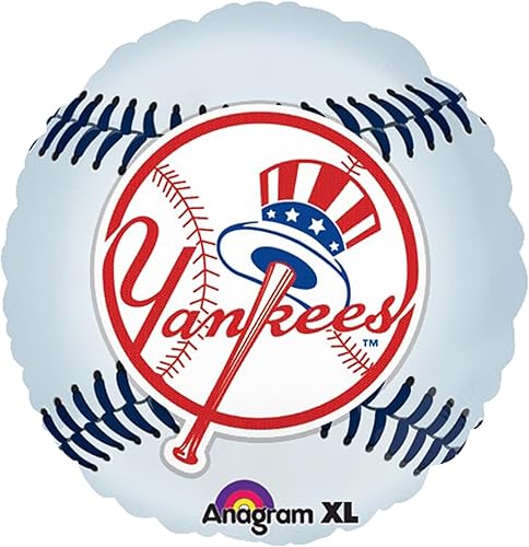 Anagram International Hx New York Yankees - Globos para fiestas, multicolor