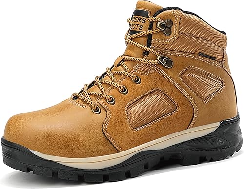 Amazon Co Jp Alvisto バイク ブーツ メンズ 防水 防滑 春秋型 メンズブーツ 本革 黒 ハイカット スニーカー ライディング 靴 耐衝撃性 防寒ブーツ 厚底 ショートブーツ レースアップ トレッキング 通勤 通学 アウトドア用 車 バイク