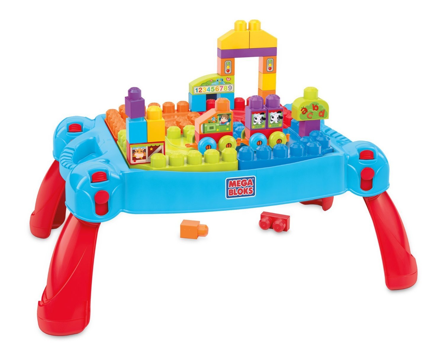 Fisher-Price Tavolino Multiattività 3 in 1 Mega Bloks