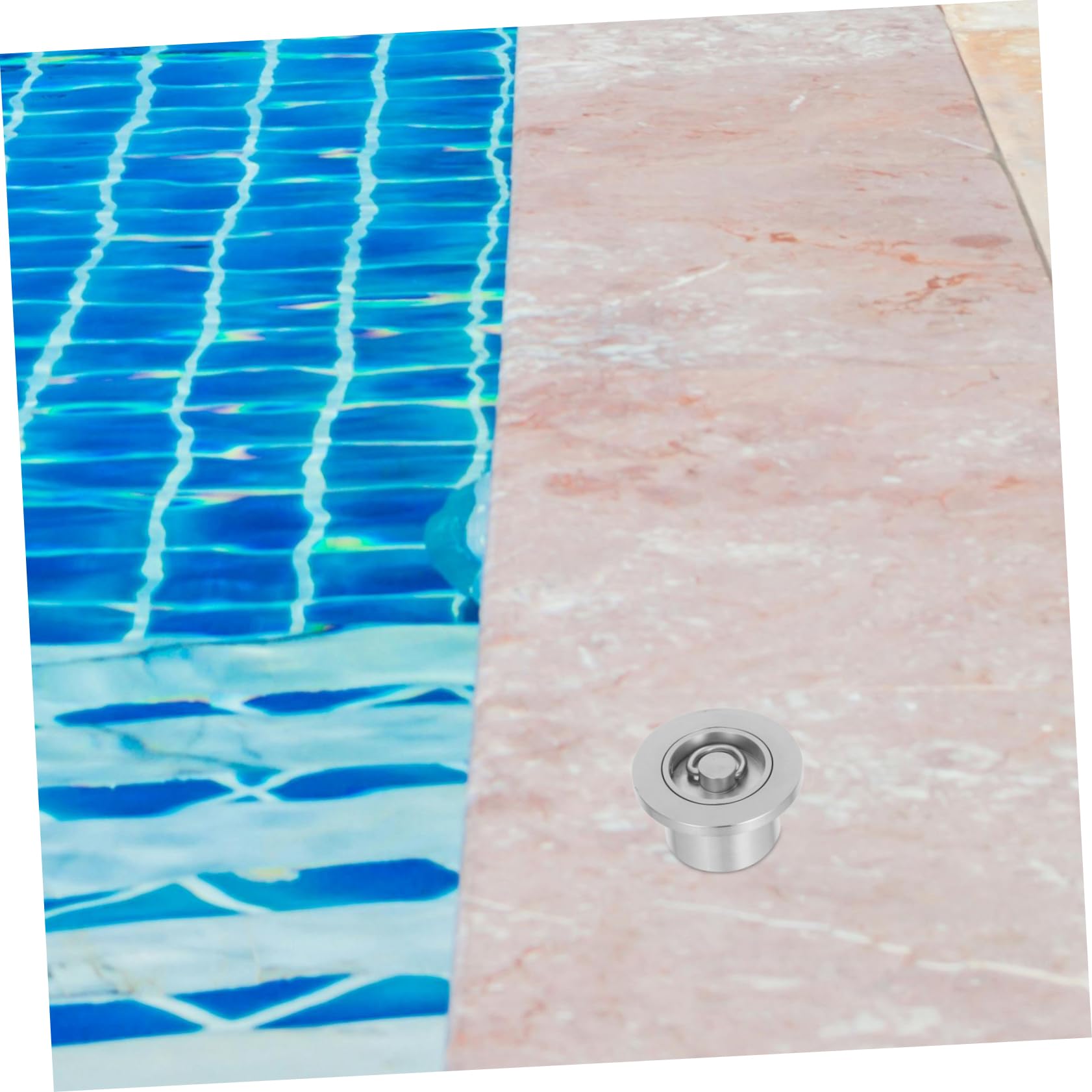 Cubierta De Drenaje De Piscina De Cobre para Agua Reemplazo De Tapa De Drenaje para Piscinas y Baños Instalación Sencilla y Filtración Efectiva