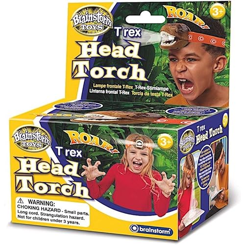 T Rex Head Flashlight with Light and Sound