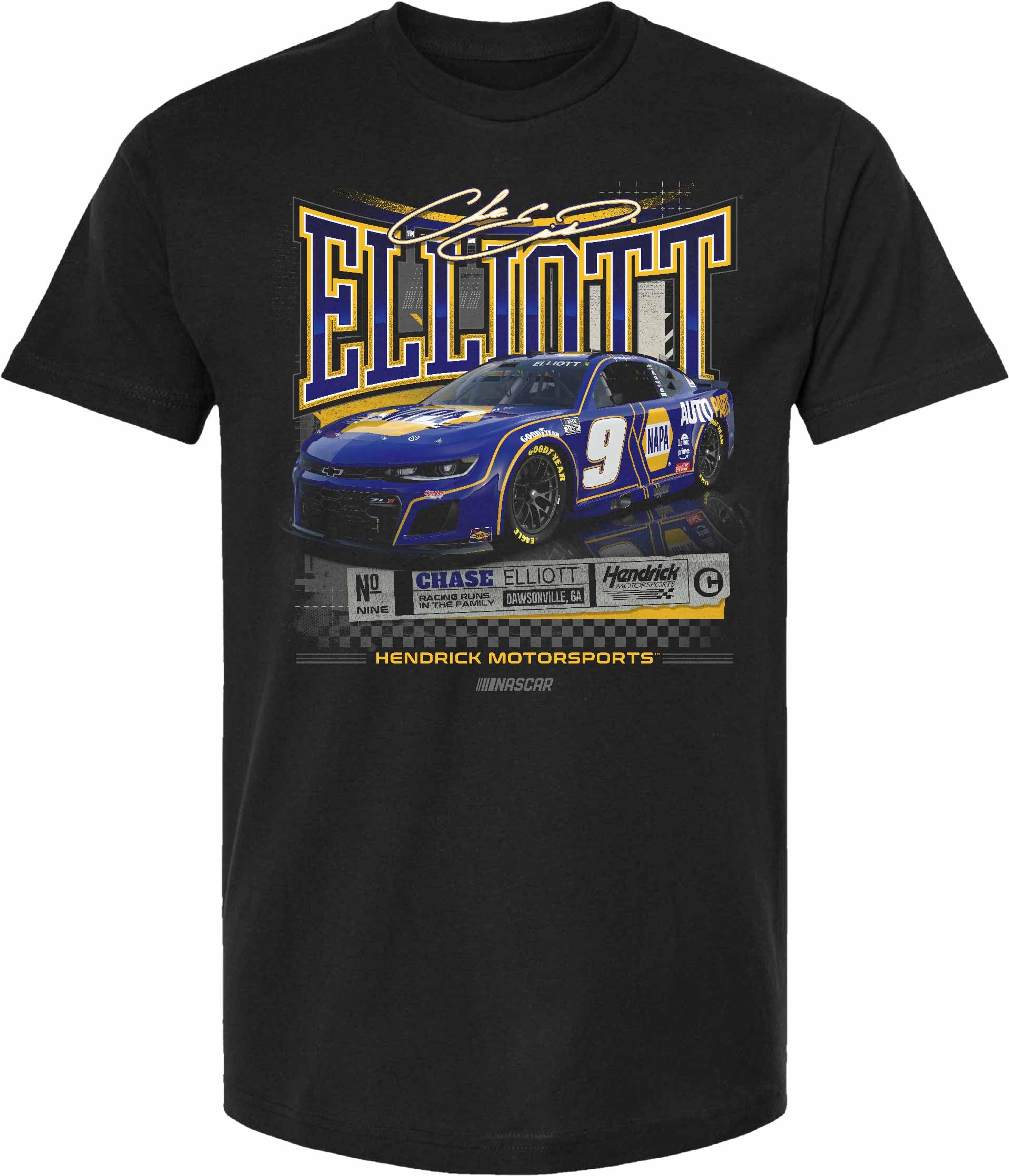 Checkered Flag Sports 2025 Downforce T-Shirt - Automotive Racing Apparel