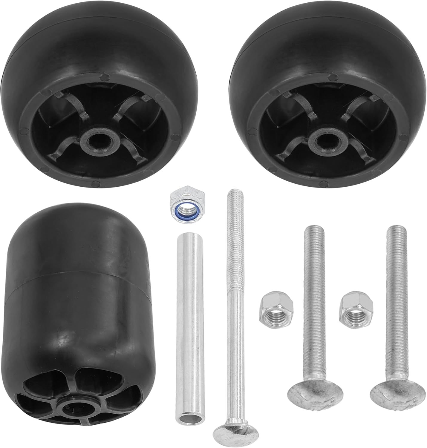 Caltric 48" 54" Deck Wheel Roller Compatible with Hustler Fastrak SDX/Trimstar/Raptor SDX