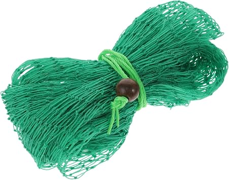 VICASKY Wide Mouth Foldable Fishing Net Bag Portable Nylon Drawstring Fish Catching Pouch Lightweight Quick Drying Angling Accessory for Outdoor Use
