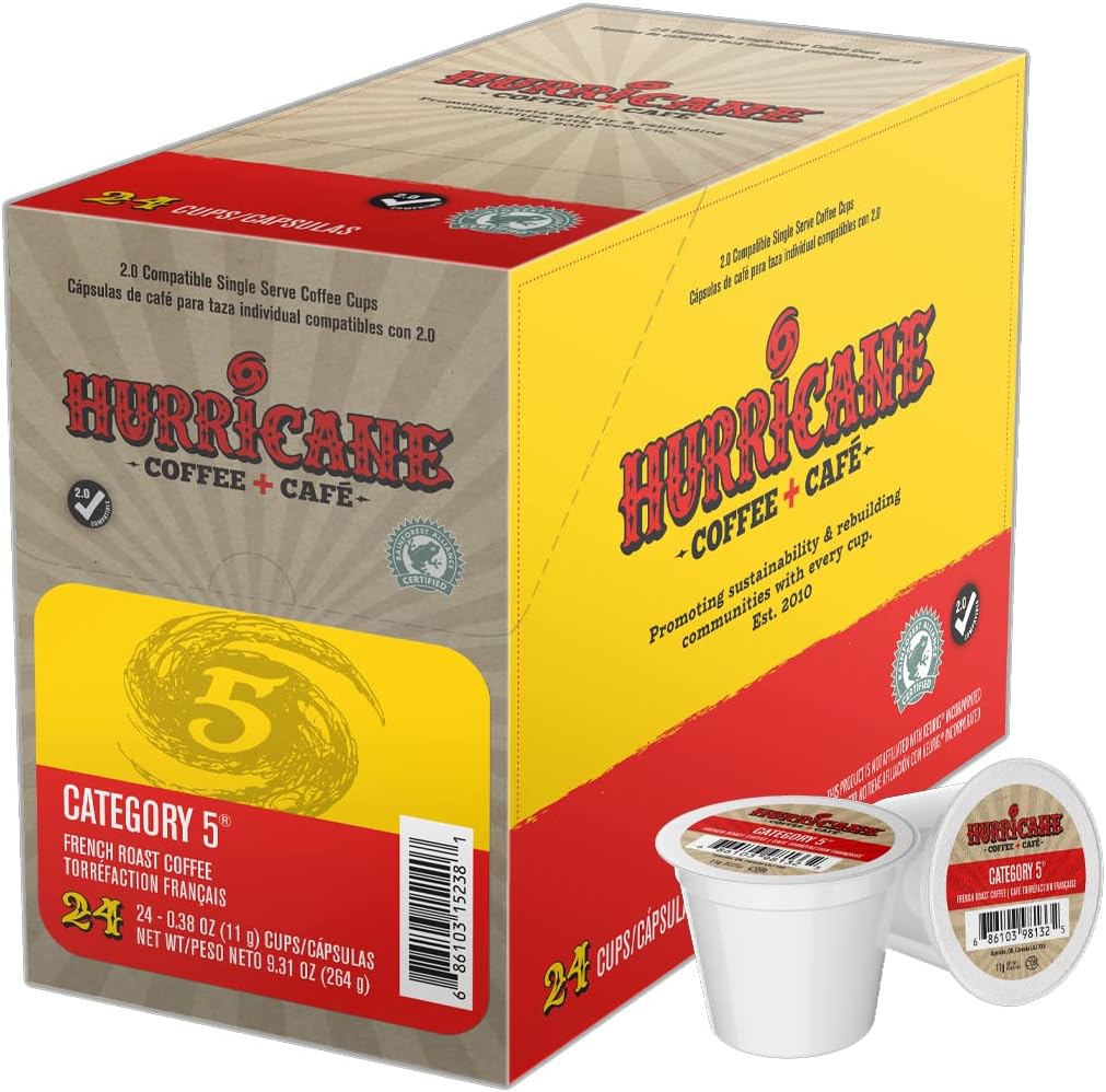 Hurricane Coffee, Category 5, 24 Count, 9.31 Oz
