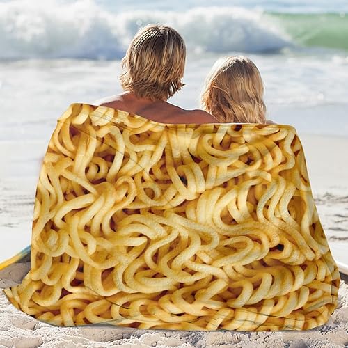 Miniatura 6 de Ramen - Manta de sopa instantánea de fideos 3D, divertida, realista, ultra suave, de 50 x 40 pulgadas, para viajes, todas las estaciones, cama,