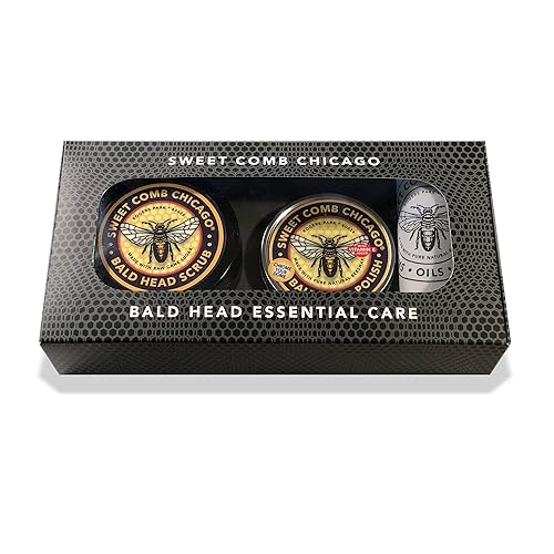 Kit de cuidado esencial para la cabeza calva