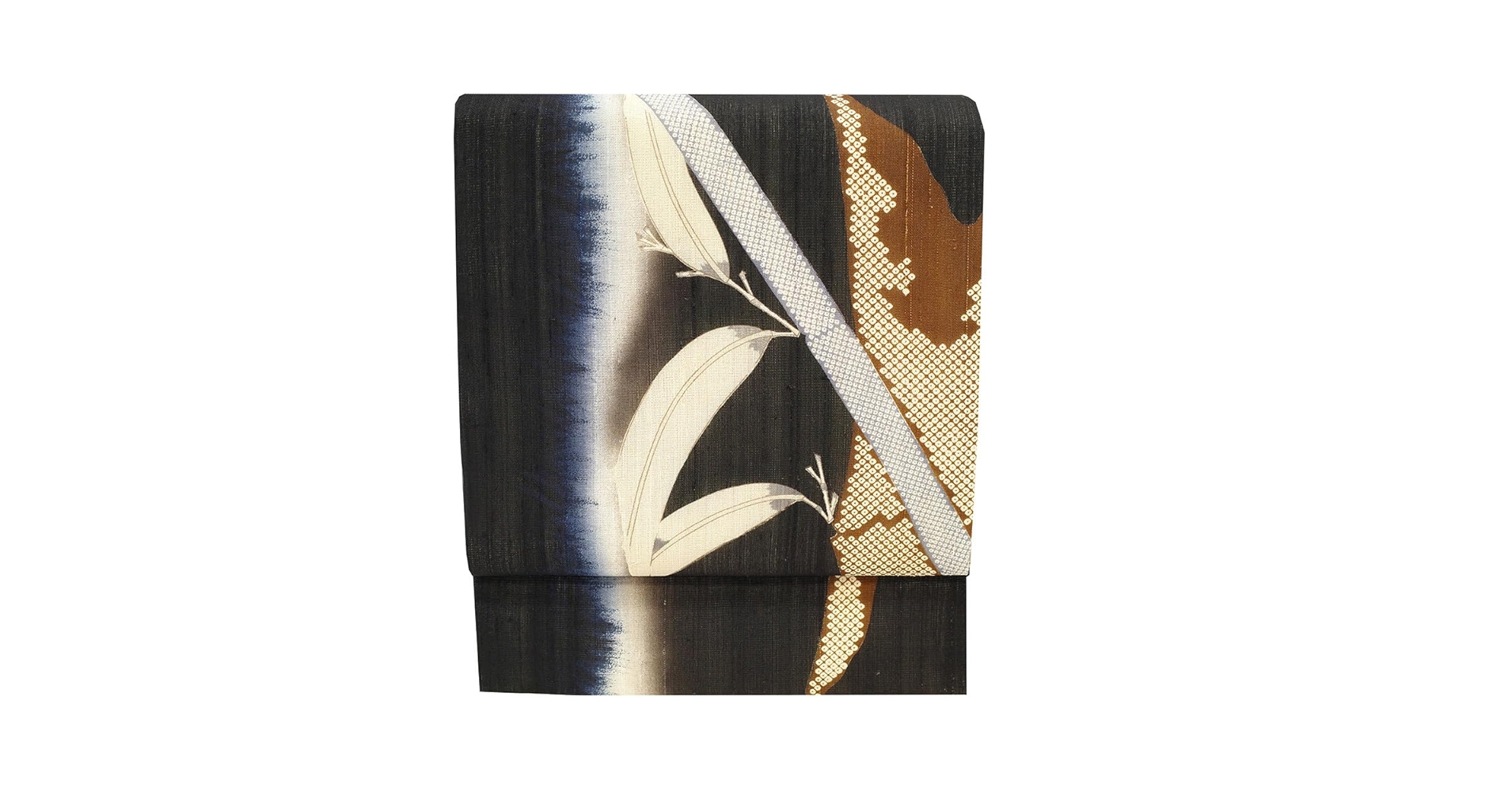 Amazon | 夏物 しょうざん 京都 名古屋帯 九寸 生紬 染め帯 柿渋