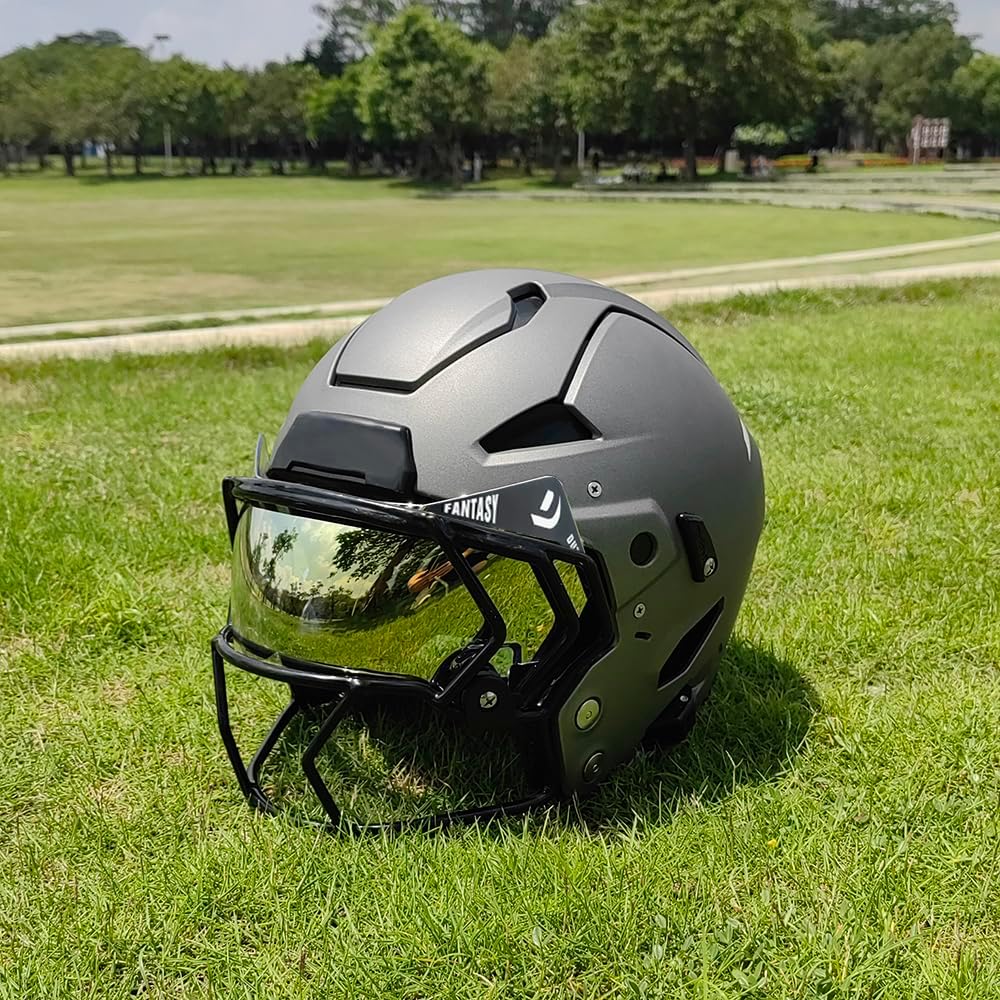 Football Helmet Visor Anti-Fog Scratch Resistant Used for Axiom Helmets for Youth & Adult