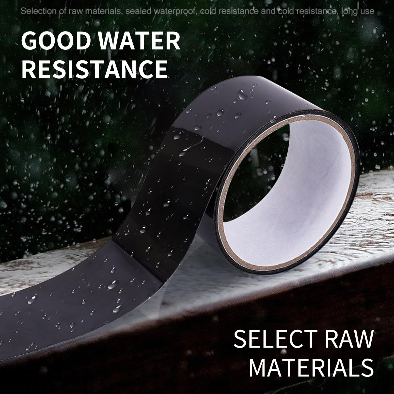 Cinta Adhesiva Impermeable de PVC (1.5m), Cinta Adhesiva para Fugas de Agua, Parche Piscina Bajo Agua, Cinta Resistente a la Corrosión para Protección y Reparación de Tuberías