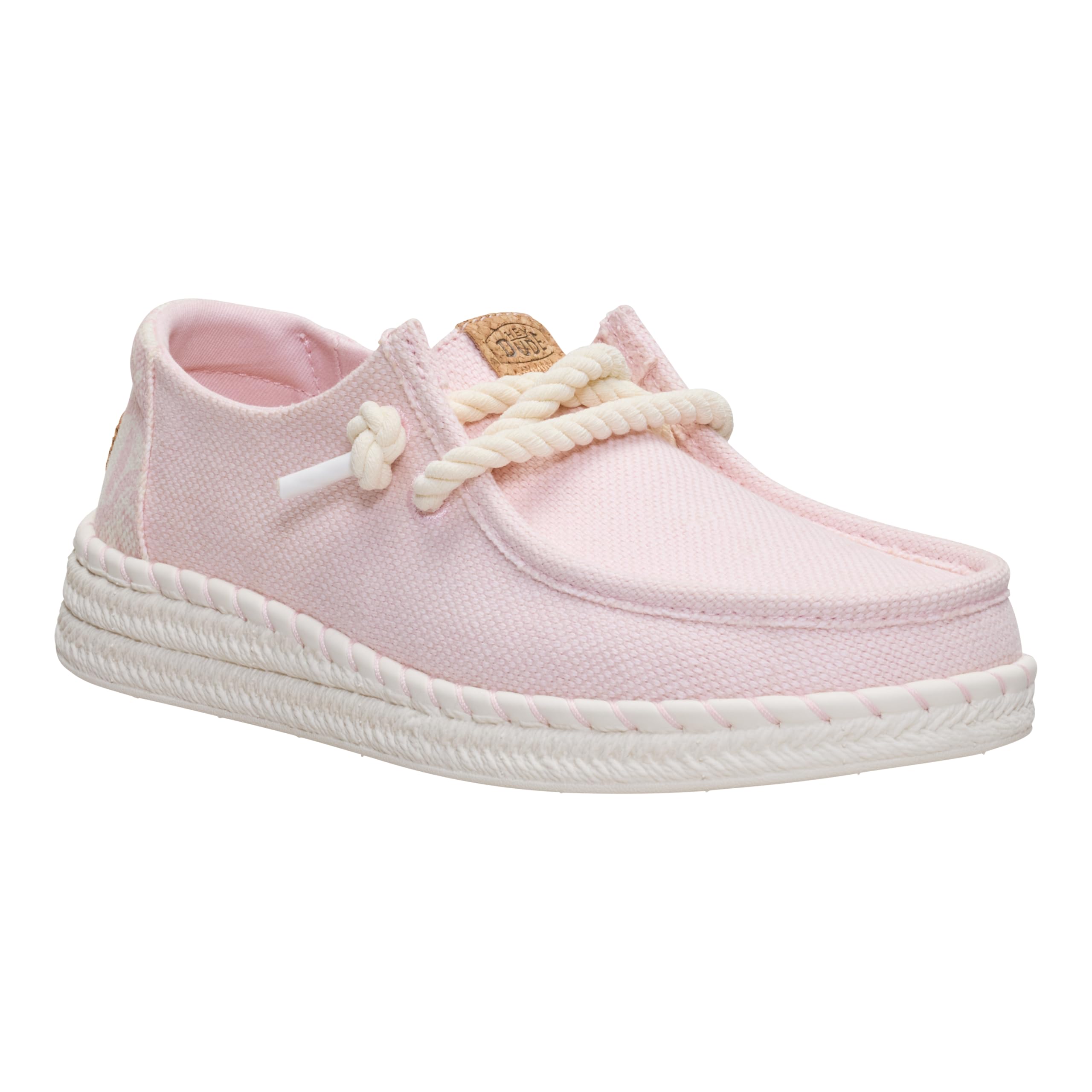 HEYDUDE Damen Espadrille Hibiskus Schlupfschuh | Kork-Fußbett | leicht, für Reisen geeignet