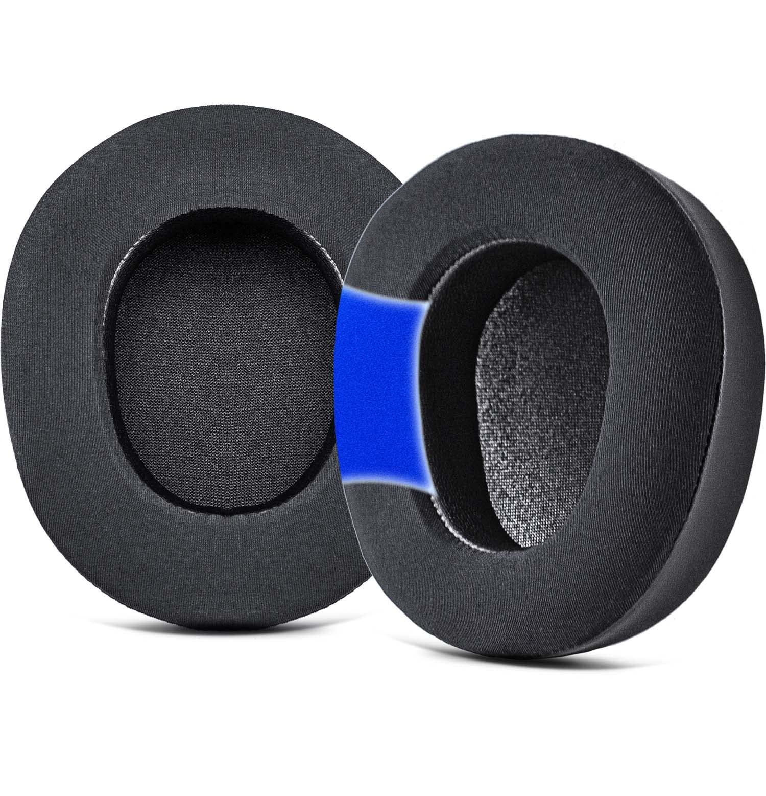 Nova Pro Wireless Replacement Earpads for Arctis Nova Pro Wireless Headset by TRANSTEK, Improved Durability and Sound Isolation I Add Thickness (Hybrid Fabric Cooling Gel)