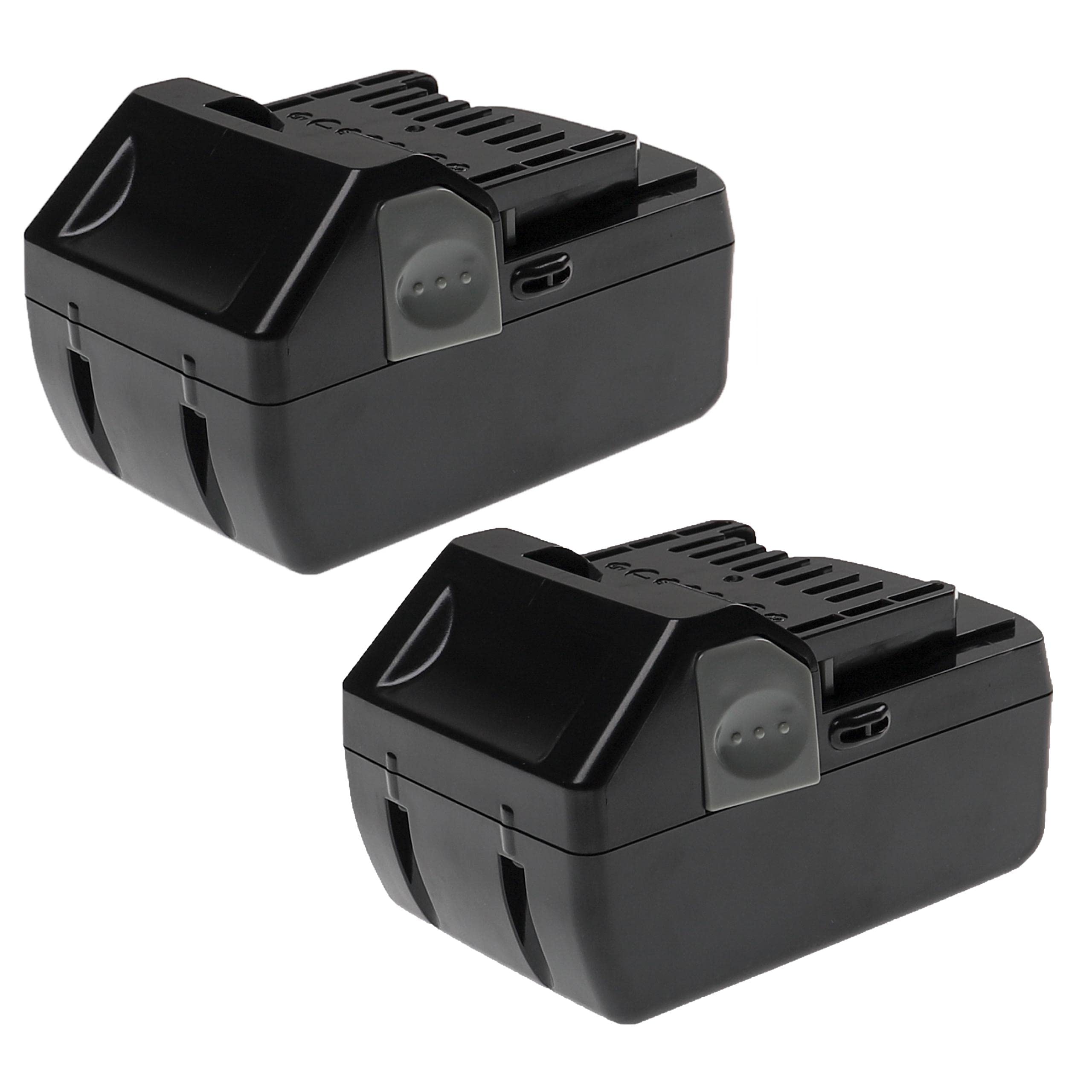 2x batteria sostituisce Hitachi/Hikoki BSL 1830, BSL 1815X, 330557 per utensile elettrico, aspirapolvere (5000 mAh, Li-Ion, 18 V)