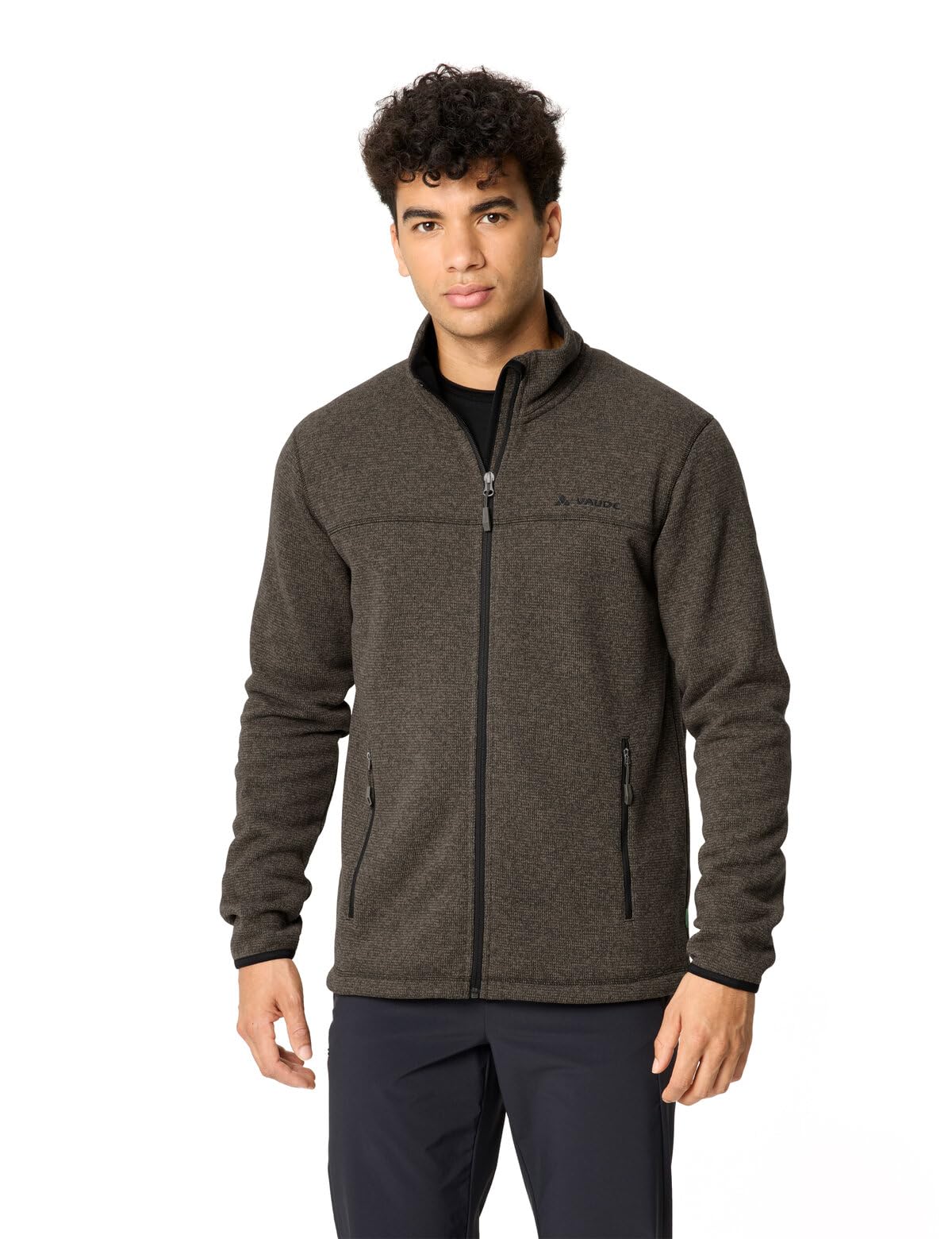 VAUDE Chaqueta Rienza III para hombre, cómoda y cálida chaqueta de forro polar para hombre, para senderismo, mantiene el calor durante el senderismo