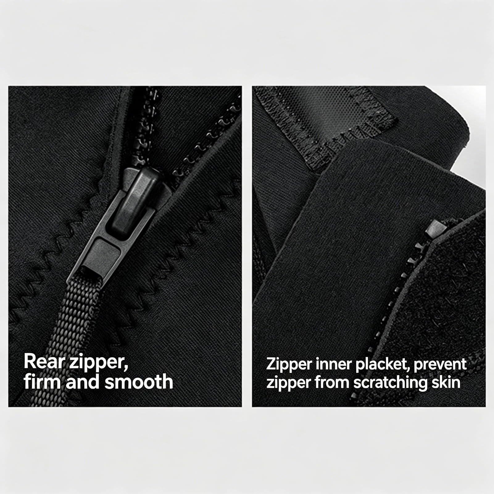Walmeck Herren 3 Mm Langarm-Neoprenanzug, Ganzkörper-Tauchanzug, Surf-Badeanzug, mit Nylon-Außen-Neopren-Wärmeschutz und Verstärkten Knieschützern, Zum Tauchen, Surfen, S