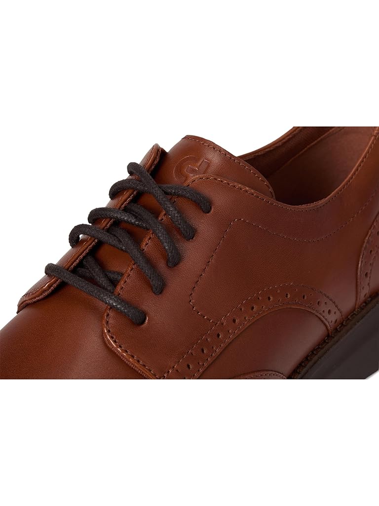 Beige Cole Haan Grand Shadowlite Wingtip Oxfords