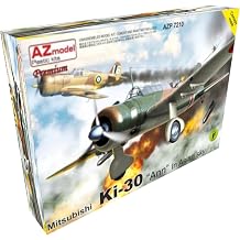AZ Model AZMP7210 1/72 97 Type Light Bomber Aircraft Asian Sky Premium Edition Plastic Model