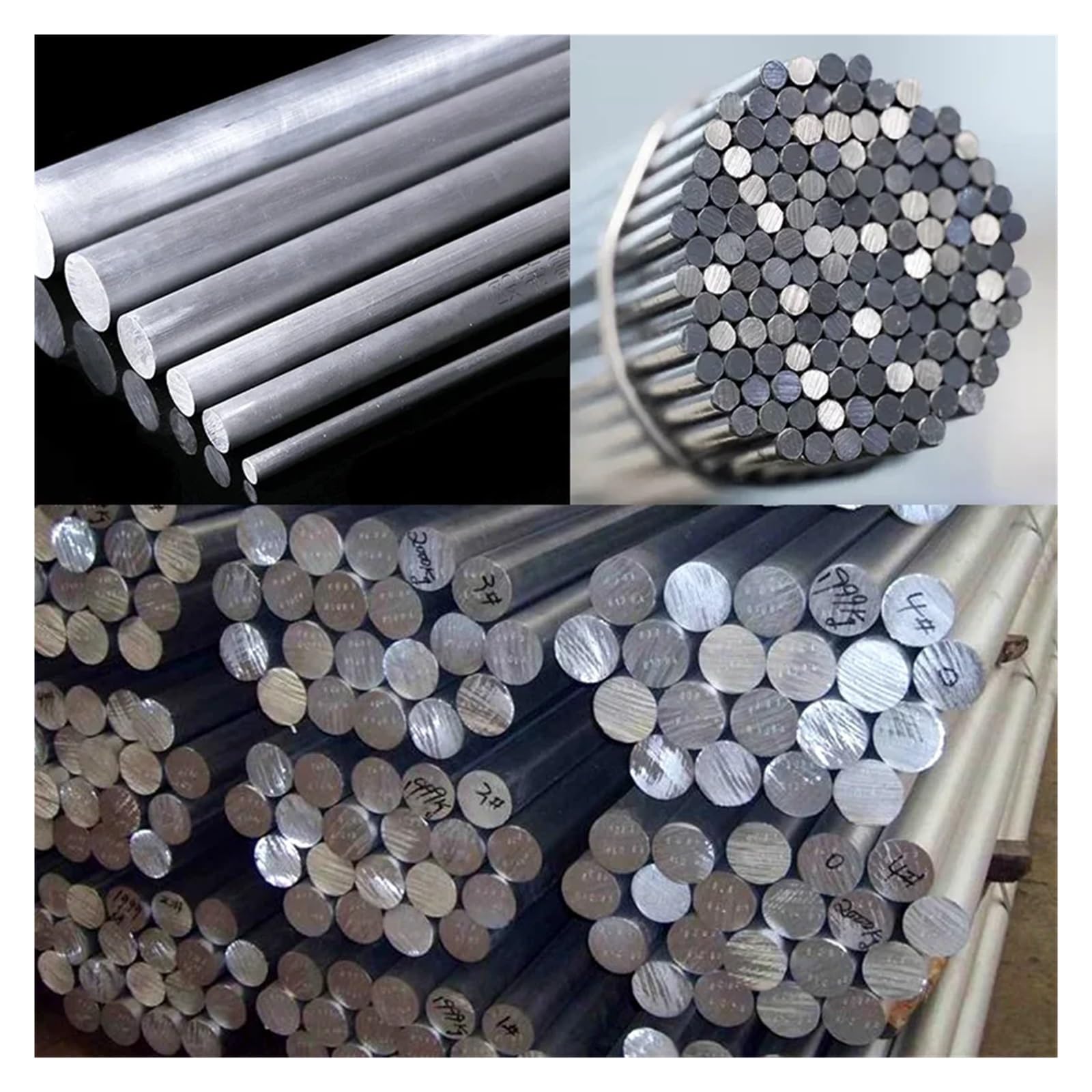 Barra tonda dritta in alluminio, diametro 2-21 mm, lunghezza 300 mm(16 x 300mm 1pcs)