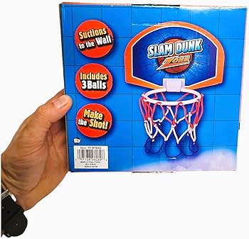 Amazon.com: Zugar Land Bath Time Mini Basketball Slam Dunk Zone