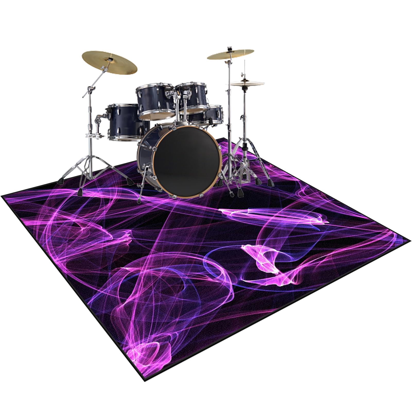 Elektroniczna bateria dywan, maty wodne 160 x 120 cm dywaniki antypoślizgowe bębny, dywaniki bębnowe maty do bębnów elektronicznych zestawów bębnów i innych dywanów
