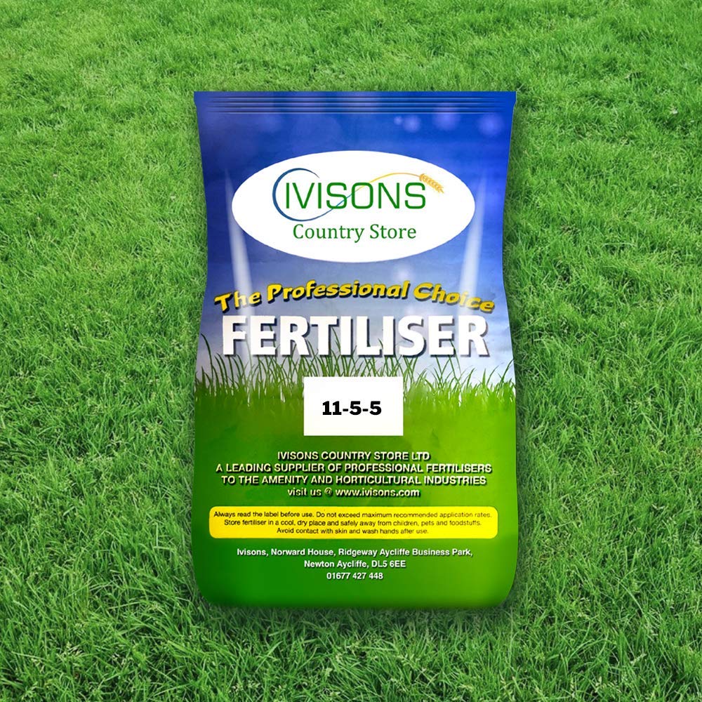 Summer Lawn Grass Turf Fertiliser | NPK 11-5-5 Lawn Boost Mini Granular Formula | Professional Slow Release 10-8 Week Feed | Provides Your Lawn With The Nutrients It Needs (20kg)
