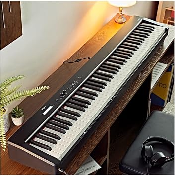 Keynote Compact Digital Stage Piano, 88 Keys, Matte Black