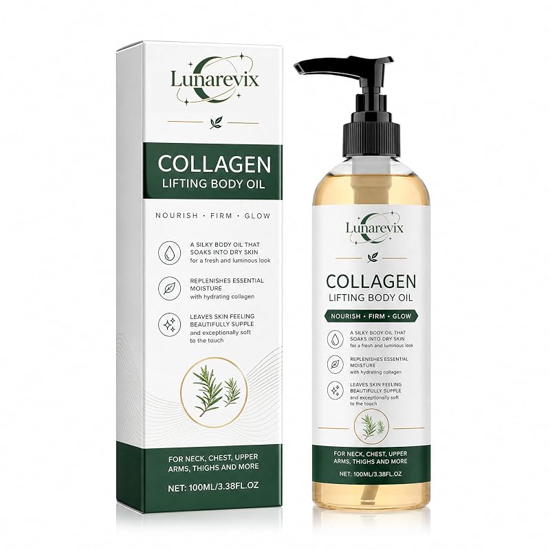 Óleo corporal Lunarevix com colágeno, 100 mL