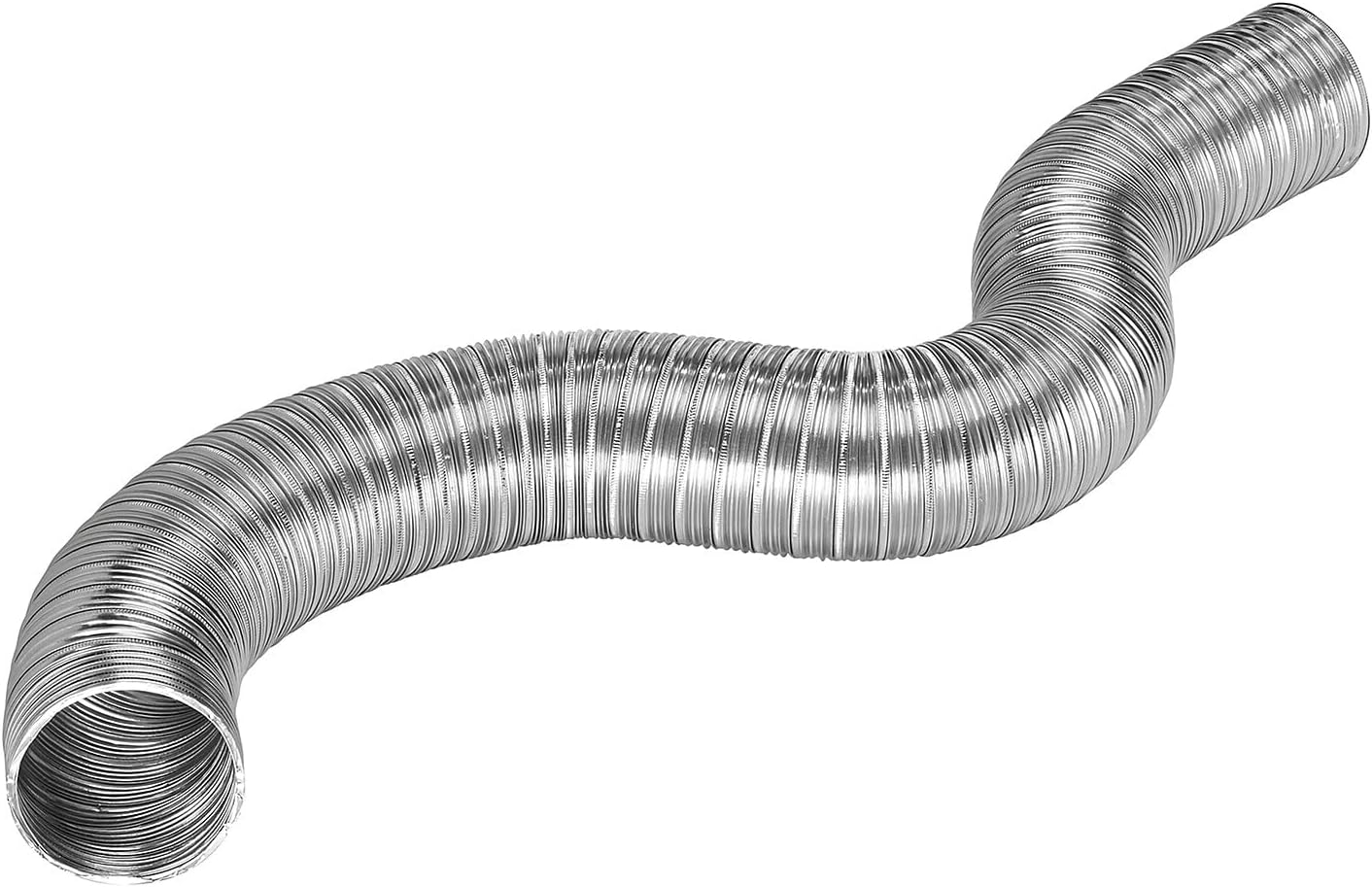 Lambro Silver 5-inch x 8' Flexible Semi-Rigid Aluminum Duct (304)