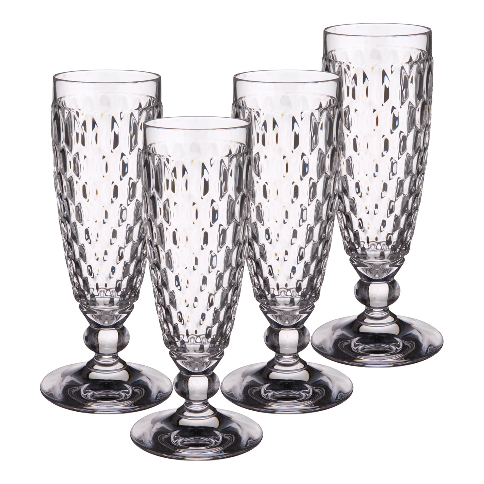 Villeroy & Boch 4er Set Boston klar Sektgläser 120ml