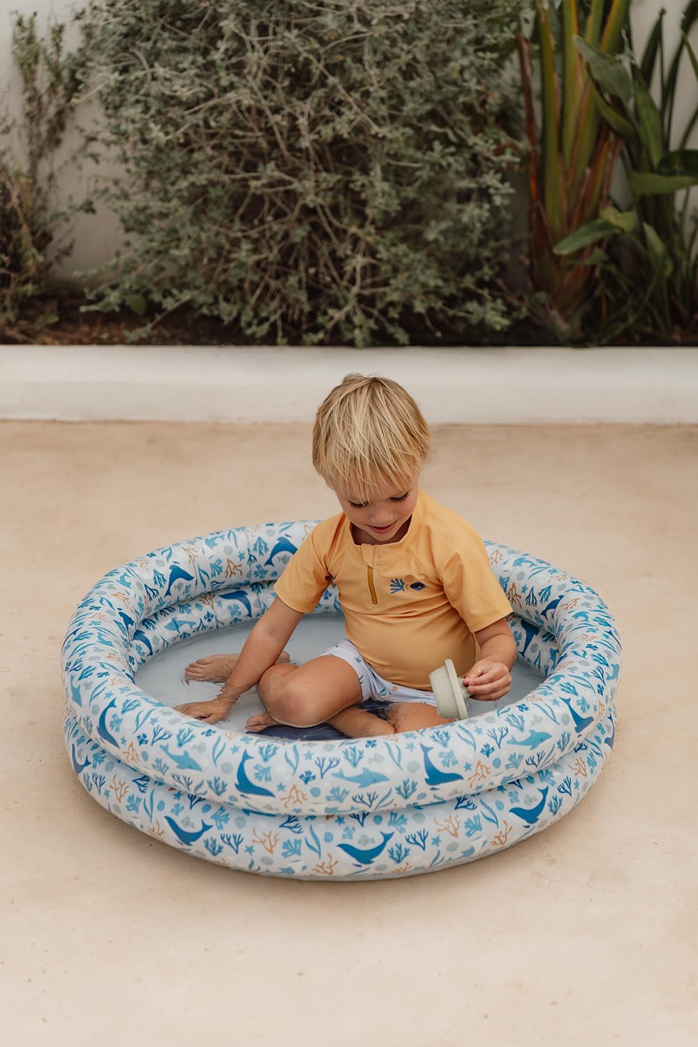Little Dutch basen dmuchany Ocean Dreams niebieski 80 cm