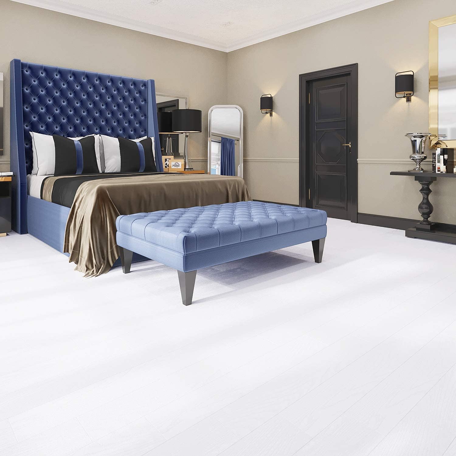 Bеѕt Cуbеr Dеаlѕ 🔥 LUCiDA SURFACES Luxury Vinyl Flooring Tiles-Peel and Stick Floor Tile for DIY Installation-36 Wood-Look Planks-Blanc-BaseCore-54 Sq. Feet 70% оƒƒ Dіѕсоunt LUCiDA SURFACES Luxury Vinyl Flooring Tiles-Peel and Stick Floor Tile for DIY Installation-36 Wood-Look Planks-Blanc-BaseCore-54 Sq. Feet