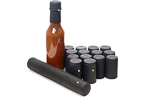 Heat Shrink PVC Capsule Labels for Customizing Hot Sauce Bottles