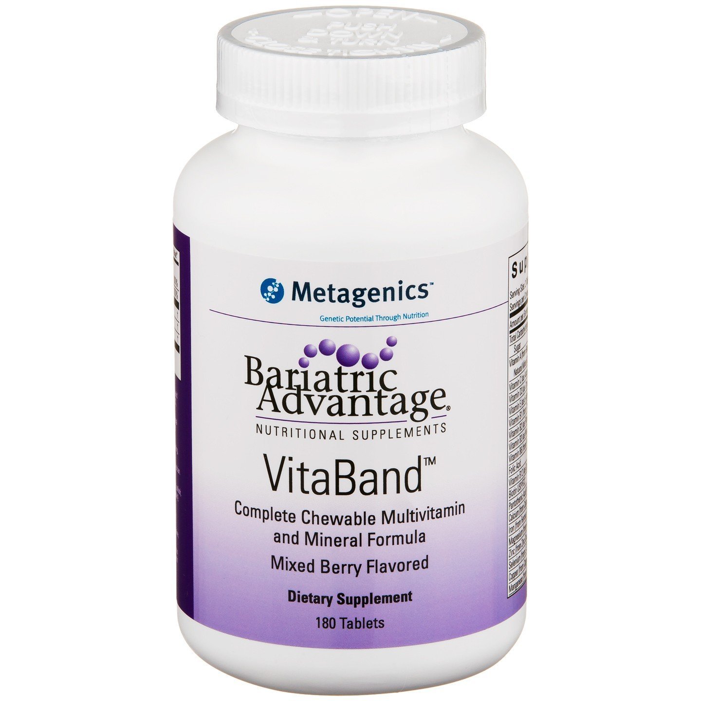 Bariatric Advantage - VitaBand Chewable Multivitamin - Mixed Berry, 180 Count