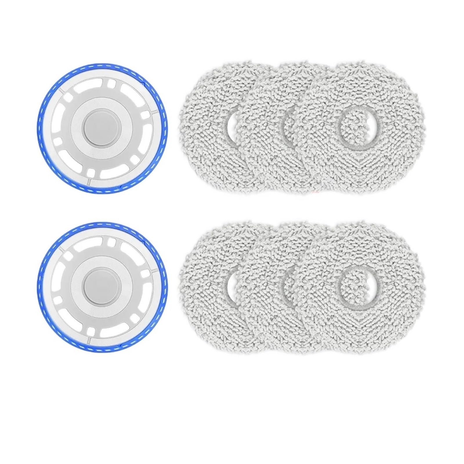 LMRXOFE Mop Bracket Fit,Compatible For Ecovacs,T30S,T30/T30 Pro,Compatible For Omni,N30/N30Pro,T50,Part Acssories(2 mop bracket 6M)