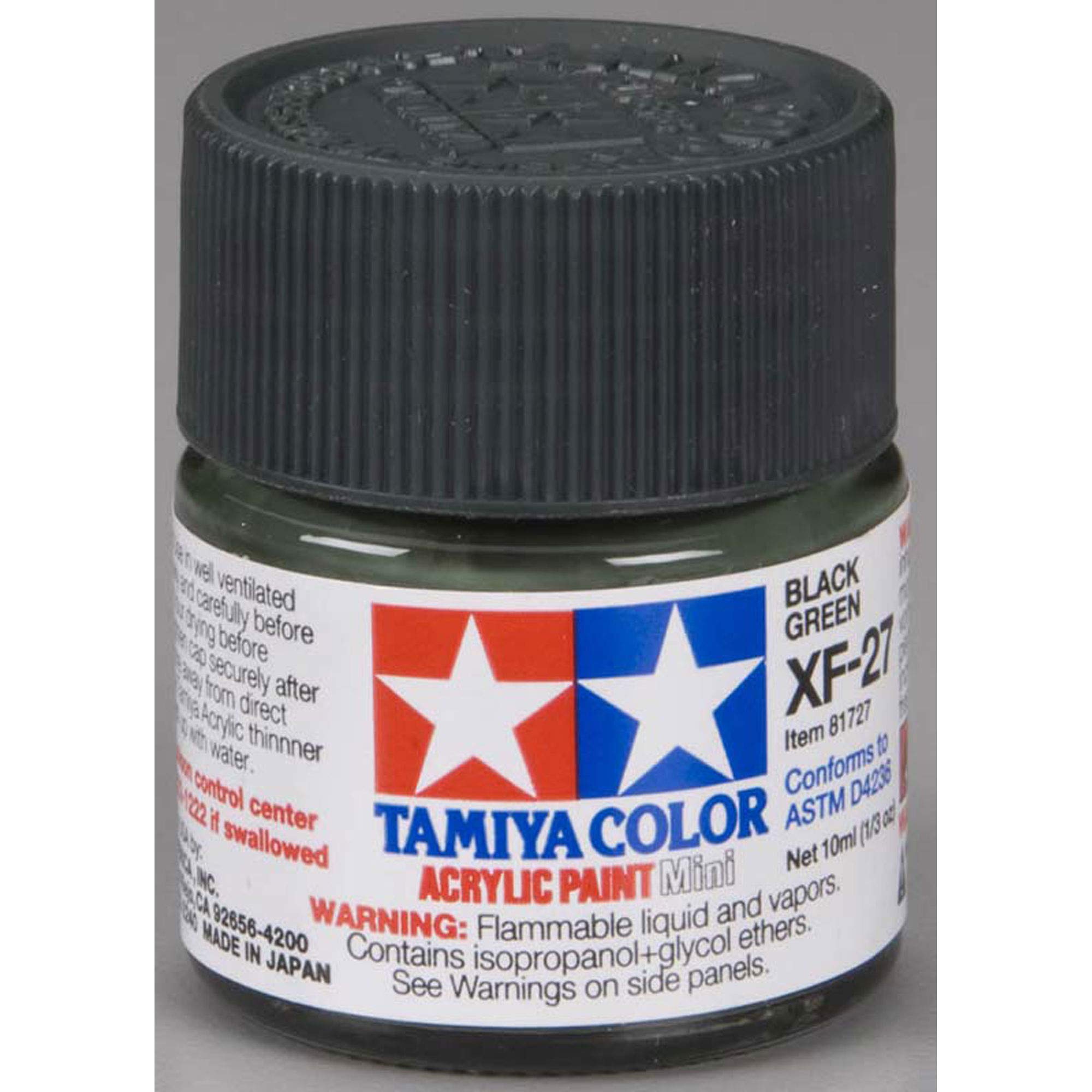 Tamiya Acrylic Mini XF-27 X27 Black Green