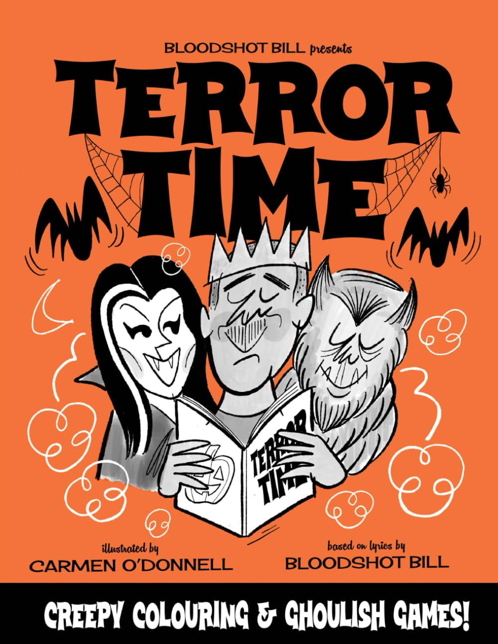 Terror Time: Creepy Colouring & Ghoulish Games!